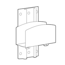 Ergotron 98722293 Wall Mount for PC Dark Gray picture