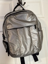 Calpak Luka 15-inch Laptop Backpack In Silver Or Gunmetal Color picture