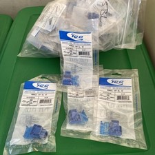 ICC Cat 5e EZ Modular Connector Jack Blue IC1078E5BL 23 count  picture