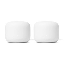 Google Nest WiFi Router 2 Pack (2nd Generation) 4x4 AC2200 Mesh Wi-Fi Routers picture