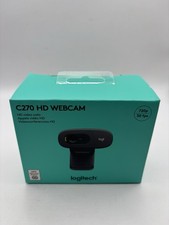 Logitech C270 HD Webcam HD 720p [Brand New] picture