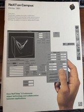 NeXT On Campus Win 91 40p NeXTstep Magazine NeXT Cube Computer Apple Steve Jobs picture