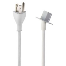 FAIR Apple A7 (6-Foot) 3-Prong Power Cable for iMac (Angled) - Off White picture