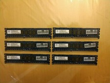 Lot of 6PCs Nanya 2GB 2Rx8 PC3-10600R-9-10-B0 Server Memory NT2GC72B8PA0NL-CG picture