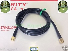 TIMES Microwave® LMR195 1-30' RF Pigtail Cable SMA Male Female Straight Angled picture