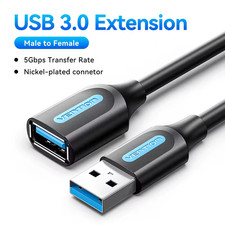 USB 3.0 Extension Cable Male to Female SuperSpeed Powered Data Cord picture
