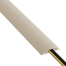 D-Line 6ft Floor Cord Cover, Cable Protector, Hide Extension Cords, Protect Cord picture