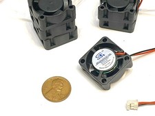 6 Pieces 5v fan 2510 small 2 pin computer GDStime 25mm x 10mm mini WD B9 picture