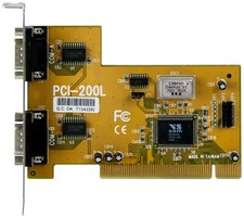 RS-232 CONTROLLER VScom PCI-200L I/O CARD DUAL COM PCI picture