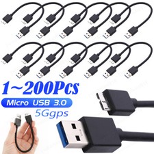 5Gpbs Speed Micro Usb 3.0 To Micro B Male Cable for SEAGATE Hard Drive Disk Lot picture