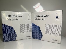 Ultimaker PLA Filament Bundle White & Blue 2.85mm 750g Each For 3D Printing picture