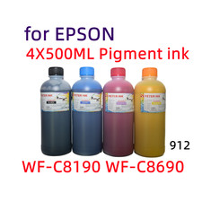 Premium Pigment ink for Workforce Pro WF-C8190 WF-C8690 912 XL XXL cartridge picture