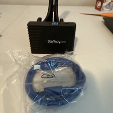 STARTECH SUPERSPEED 4-PORT USB 3.0 HUB, IN BOX BLACK ST4300USB3GB With Cable picture