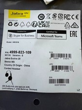 Jabra Evolve 20 Stereo Headset - Black (GSA4999-823-109) picture