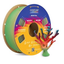 OVERTURE Rock PLA Filament 1.75mm, Marble PLA, 1kg Rock Rainbow picture