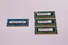 5GB 4 Sticks of DDR3 Memory Stick Laptop PC3 1gb x3 and 2gb x1 |O13 picture