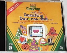 IBM's Crayola: Dazzling Creations for (Win/Mac CD-ROM)  PC picture
