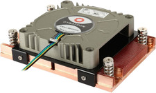 A18 1U Active PWM Blower with Copper Fins Active Heatsink for AMD Socket AM4 picture