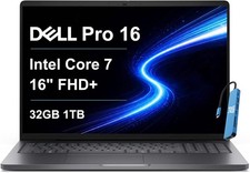 Dell - Upgraded - Pro - 16'' FHD+ - - PC16250 - Core 7 150U - 32GB RAM 1TB SSD picture