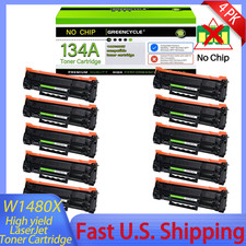 10x [No Chip] 134A W1340A Toner Cartridges For HP use vwith Laserjet MFP M234sdn picture