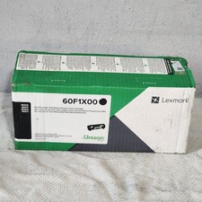 Lexmark 60F1X00 Black Extra High Yield Toner Cartridge Genuine New Sealed Box picture