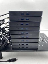 Lot of 9 Dell K17A WD15 Docking Stations picture