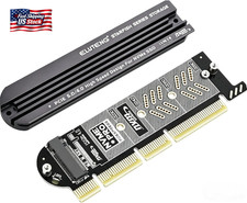 ELUTENG Nvme Pcie 5.0/4.0/3.0 Adapter Nvme M.2 SSD to Pcie X4/X8/X16 Card picture