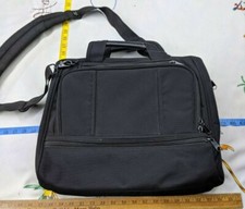 Brenthaven I Black Nylon Laptop Shoulder Case Bag - up to 15.6