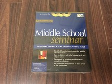 Pro One Middle School Seminar PC CD ROM  Retro 90's Requires Win 3.1 Win 95 picture