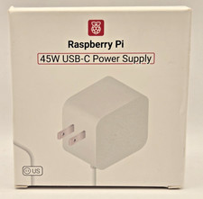 Official Raspberry Pi 45W USB-C Power Supply White Raspberry Pi 5 New picture