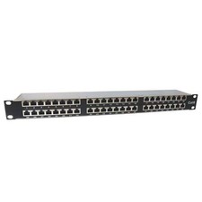 L-Com Cat6 Patch Panel, 48-Port Shielded EIA568A/B (DCP110C6-48S) picture