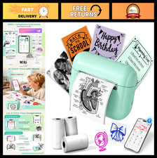 Portable Mini Sticker Printer - Inkless, Smart AI App, Compact & Easy to Use picture