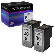 2pk Canon PG30 Pigment Black Reman Inkjet Cartridge picture