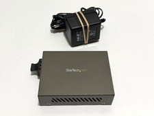 StarTech Gigabit Multi Mode Fiber Ethernet Media Converter SC-550m (MCMGBSC055) picture