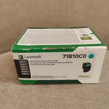 Lexmark 71B10C0 | OEM Cyan Toner Cartridge | Overboxed picture