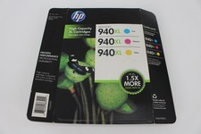 3 X Genuine OEM HP 940XL Combo Pack High Yield Ink Cartridge picture