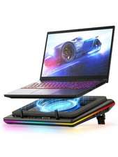 Llano V12 Gaming Laptop Cooling Pad Rgb Laptop Cooler Laptop Cooling Fan Stand picture