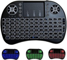 US Mini i8 Wireless Keyboard 2.4G with Touchpad for PC BACK LIGHT Media Box picture