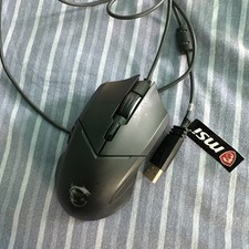 MSI Clutch GM08 4200 DPI Optical Wired Gaming Mouse with Red LED picture