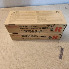 Ricoh 888340 Type R1 Black Toner Cassette Lot Of 2 Genuine New Sealed  picture