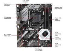 ASUS PRIME X570 P AMD X570 DDR4 Socket AM4 ATX Motherboard Quick delivery picture