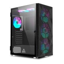 Montech X3 Mesh, 6 Fans - 3X 140mm & 3X 120mm Fixed RGB Lighting Fans, ATX Mi... picture