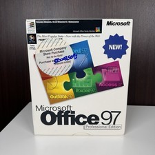 Microsoft Office 97 Professional Edition - NEW SEALED - Big Box picture