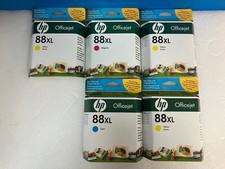 ~ (New & Sealed) 5x Genuine HP Officejet 88XL Mixed Color Cartridge (EXP 2011) picture