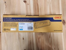 Okidata Pro8432WT P/N 46606503 Cyan Genuine Toner Cartridge picture