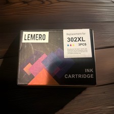 LEMERO Ink Cartridge Replacement for Epson 302XL (1 Cyan, 1 Magenta, 1 Yellow ) picture
