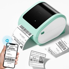 Phomemo 4x6 Shipping Label Printer Thermal Bluetooth Label Printer for USPS LOT picture