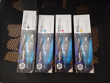 2026/5 Genuine Set 4 HP 972X LARGE Cartridges F6T84AN PageWide 452 477 552 577 picture