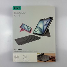 ESR iPad 10th/11th Gen 10.9” Keyboard Case Flex Series Trackpad Detachable Pink picture