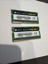 Corsair ValueSelect 8GB Kit (2x4GB) DDR3 1333MHz SO-DIMM RAM CMSO8GX3M2A1333C9 picture